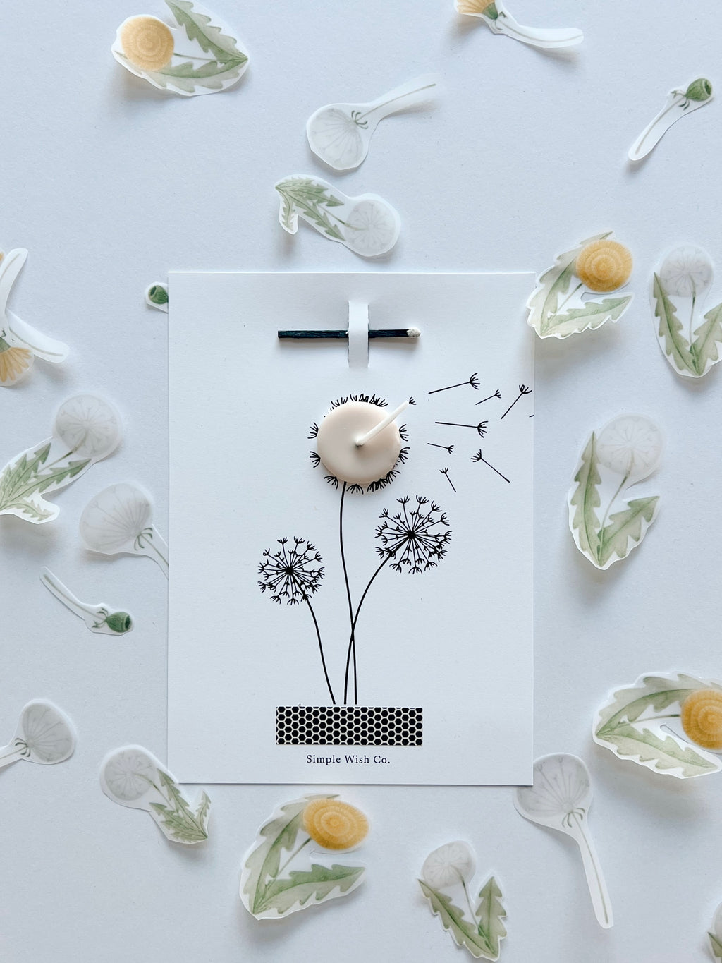 Dandelion Wish Card